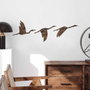 Wallity Rusty Birds 1 Decoración de Pared de Metal